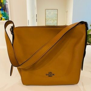 Coach Dufflette bag in Natural Calf Leather